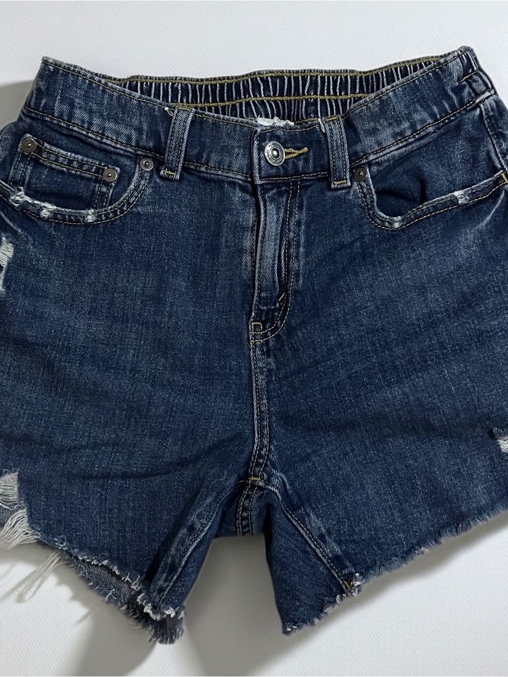 aerie Dark Indigo Denim Shorts